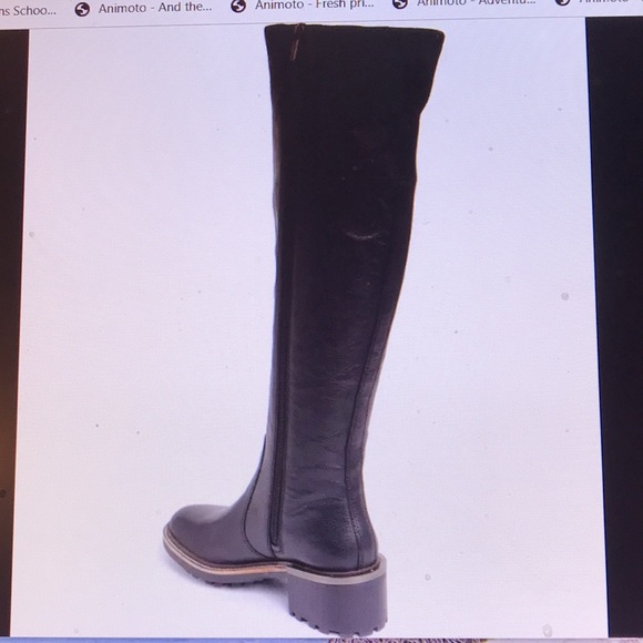 Brand New Vince Camuto "Kensilie" Over the Knee Riding Boot. Black. - Picture 2 of 7
